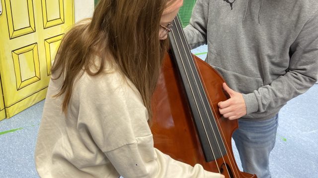 Ausprobieren der Instrumente