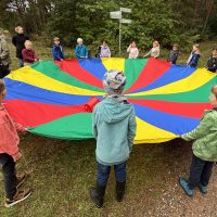 Station: Schwungtuch