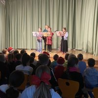 Flöten-Kinder der 4. Klassen