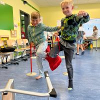 Drei-Bein-Lauf (Angebot der 4a)