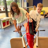 Drei-Bein-Lauf (Angebot der 4a)