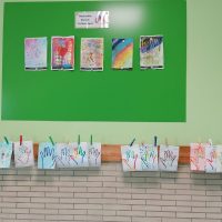 Ergebnisse des Rot-Paintings