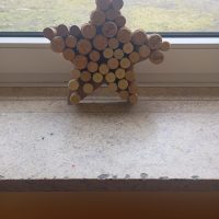 Stern aus Kork